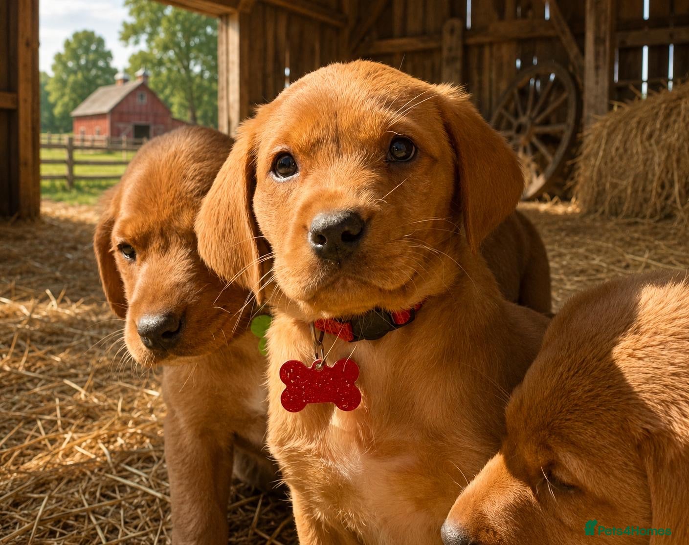 Labrador Retriever dogs KC FOX RED LABRADOR 13/05/26 PUPS ,1 GIRL, 1 BOY  - Advert 5