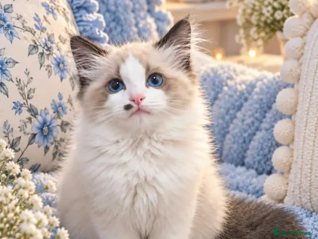 Ragdoll cats for sale: Last gorgeous ragdoll boy 💙 - Advert 8
