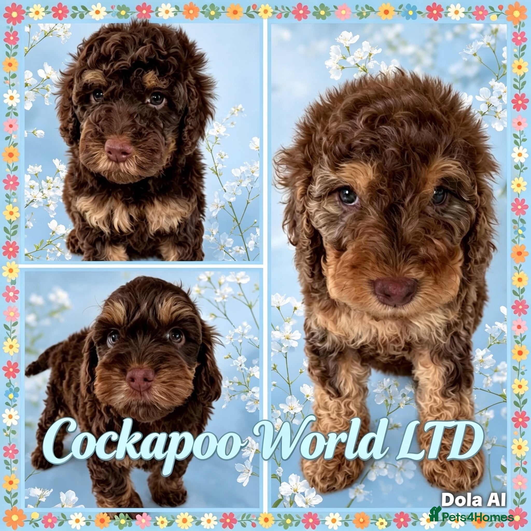 Cockapoo dogs DNA CLEAR, Beautiful Cockapoo Pups,Ready 5th June  - Advert 14