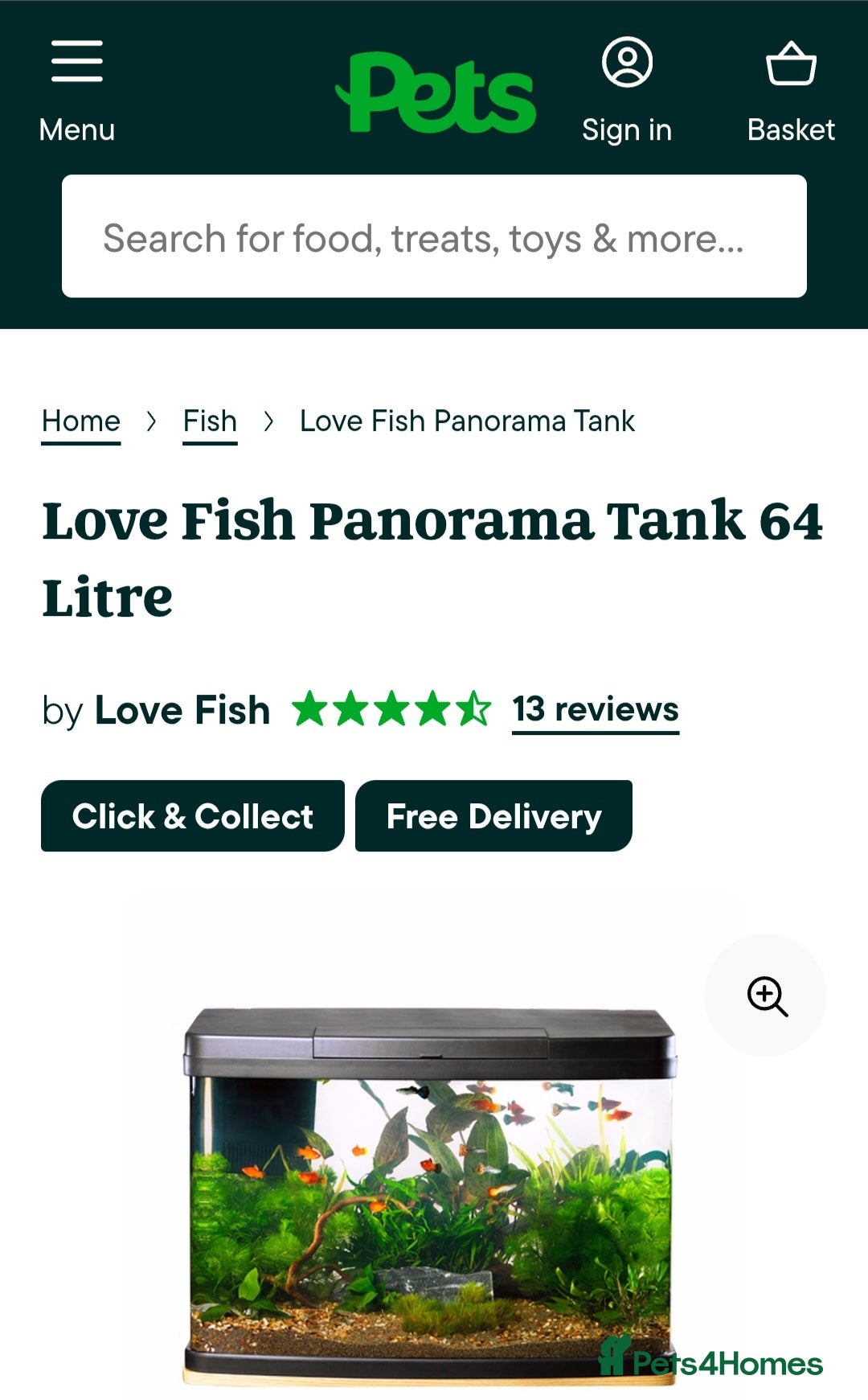 Other/Mixed Breed fish Full fish tank set up - Advert 2