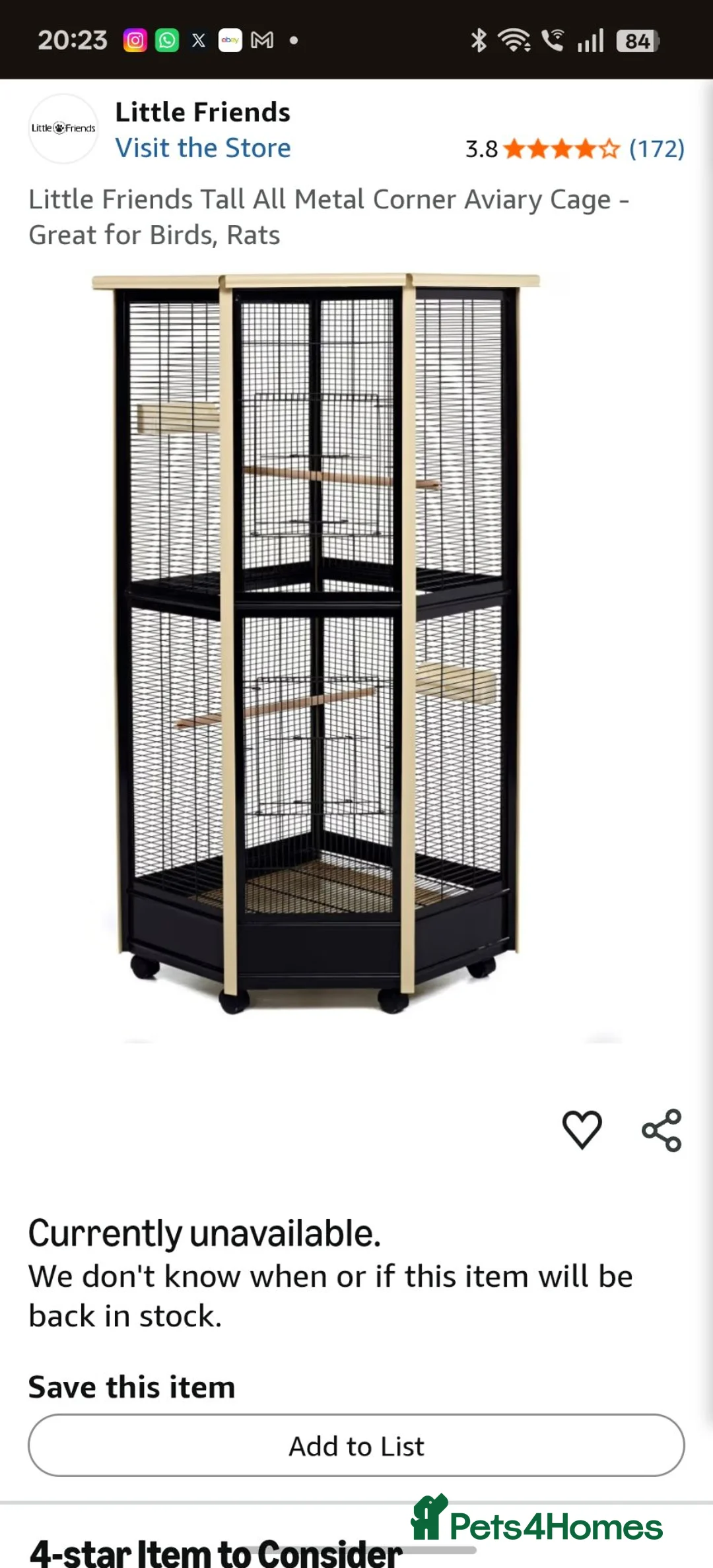 Ferret rodents for sale: Ferrets + Cage for sale in Richmond - Advert 6