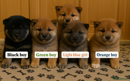 Japanese Shiba Inu dogs for sale: Shiba Inu – 5 Puppies  - Advert 2