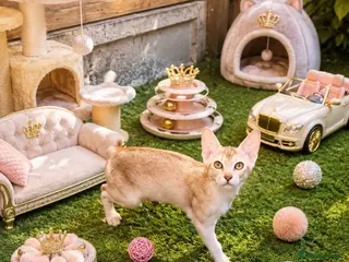 Abyssinian cats Fu (福) 🏆✨ CHAMPION Silver Cinnamon Abyssinian - Advert 2