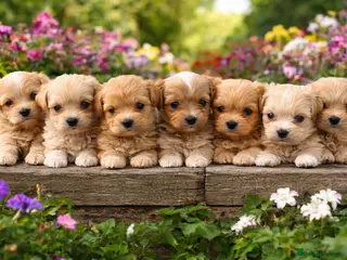 Maltipoo dogs 7 beautiful girls. F1. Fully dna clear & health - Advert 17