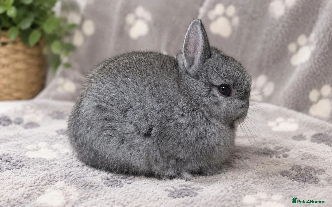 Netherland Dwarf rabbits for sale: 🐰 PUREBRED CHINCHILLA NETHERLAND DWARF BUCKS🐰 - Advert 1