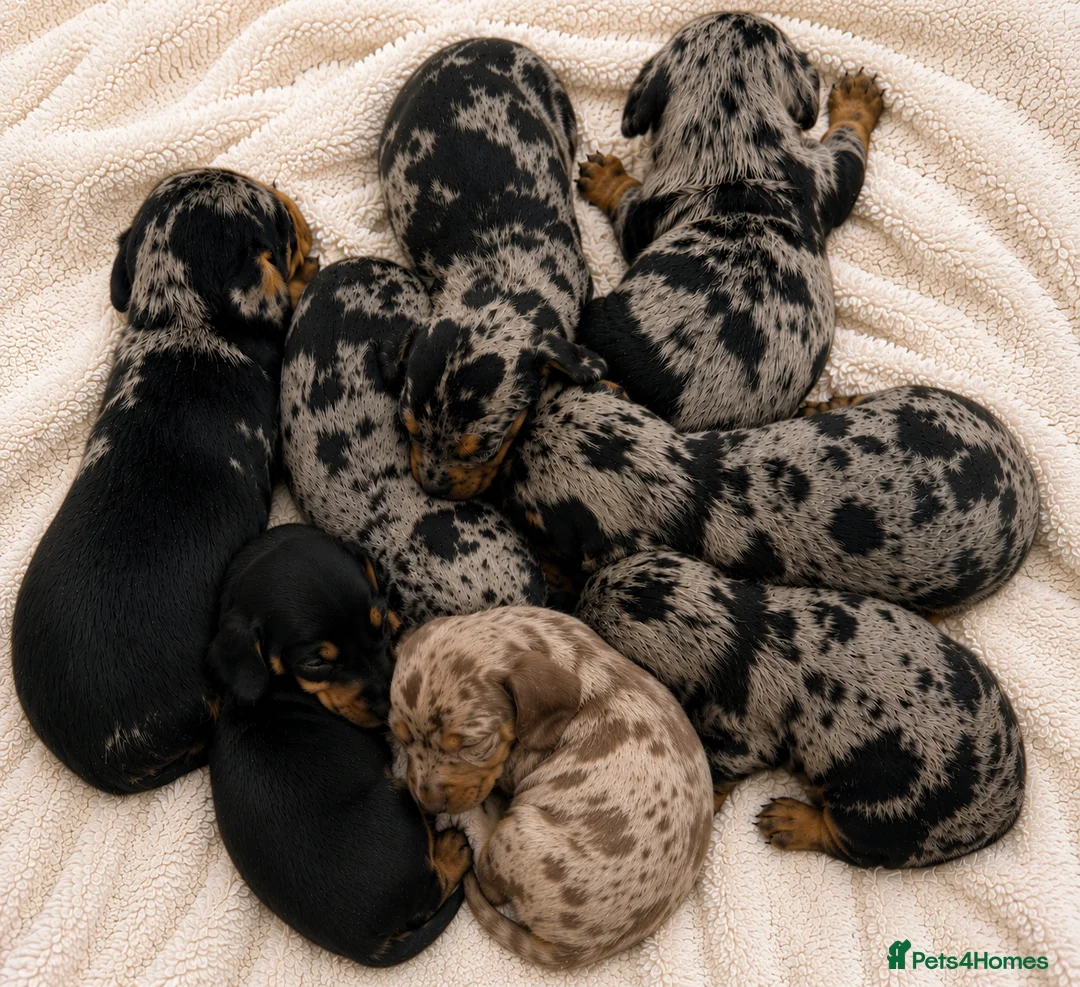 Miniature Dachshund dogs for sale: Mini dachshund pupies KC reg DNA tested parents - Advert 1