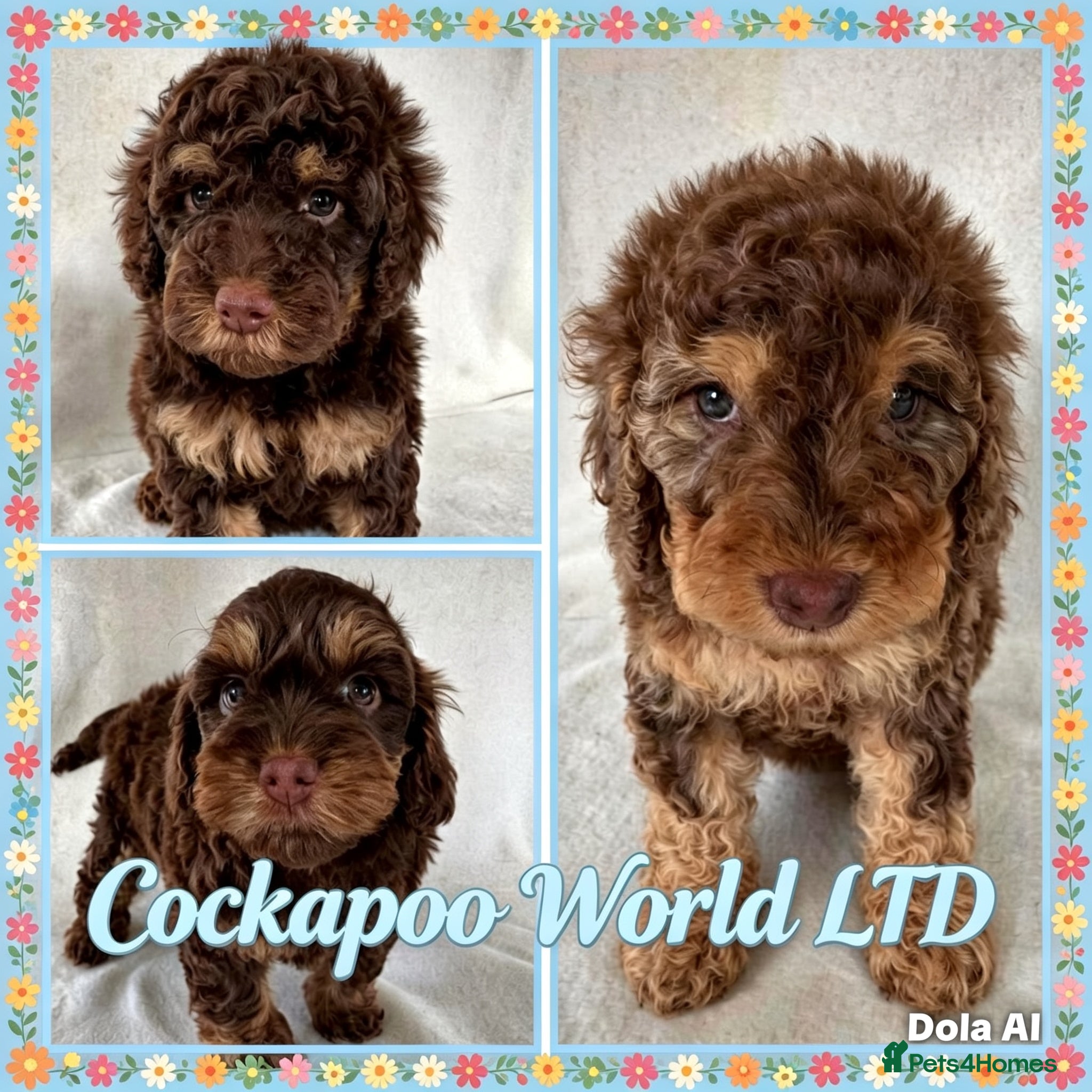 Cockapoo dogs DNA CLEAR, Beautiful Cockapoo Pups,Ready 5th June  - Advert 3