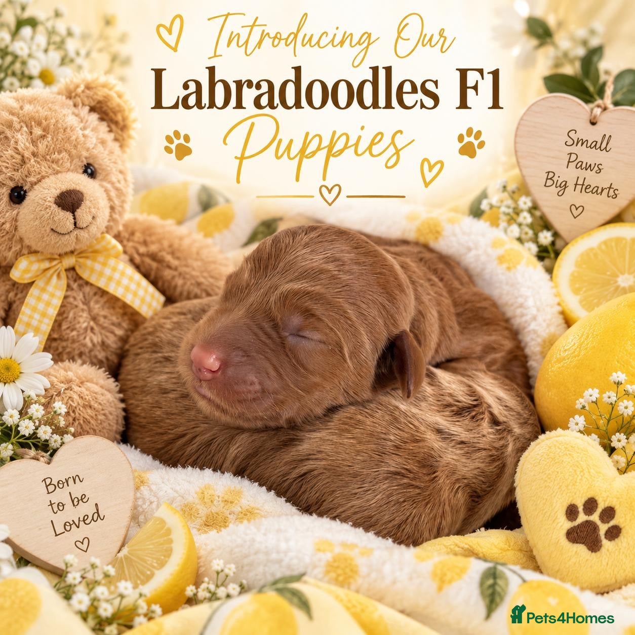 Labradoodle dogs F1 health tested Ruby Labradoodle mini - Advert 2