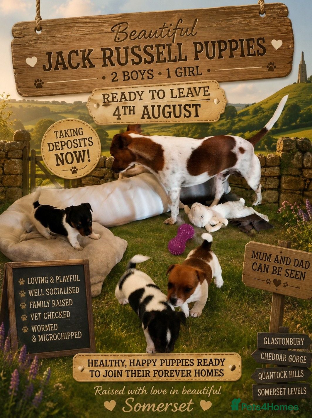 Jack Russell dogs Beautiful jack Russell puppies  - Advert 5