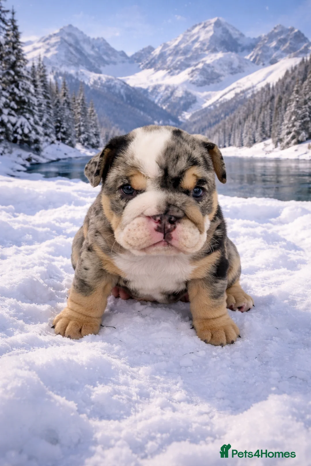 English Bulldog dogs for sale: Stunning Black Merle English Bulldog – KC Lines 🐶 in Bradford - Advert 18