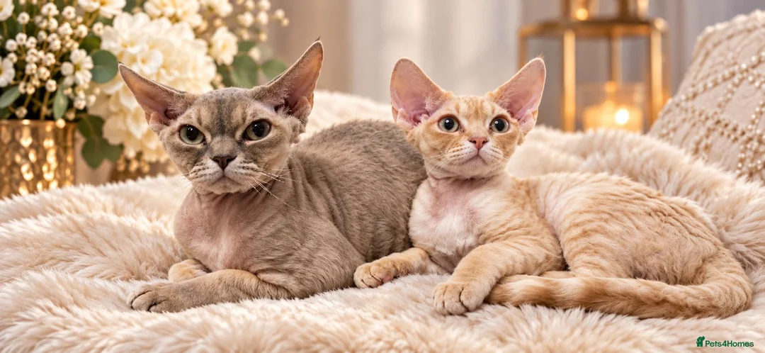 Devon Rex cats for sale: Stunning Devon Rex Girl Fully Vaccinated Ready Now - Advert 2