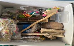 Budgerigars birds for sale: 2 budgies with cage and toys - Image 8