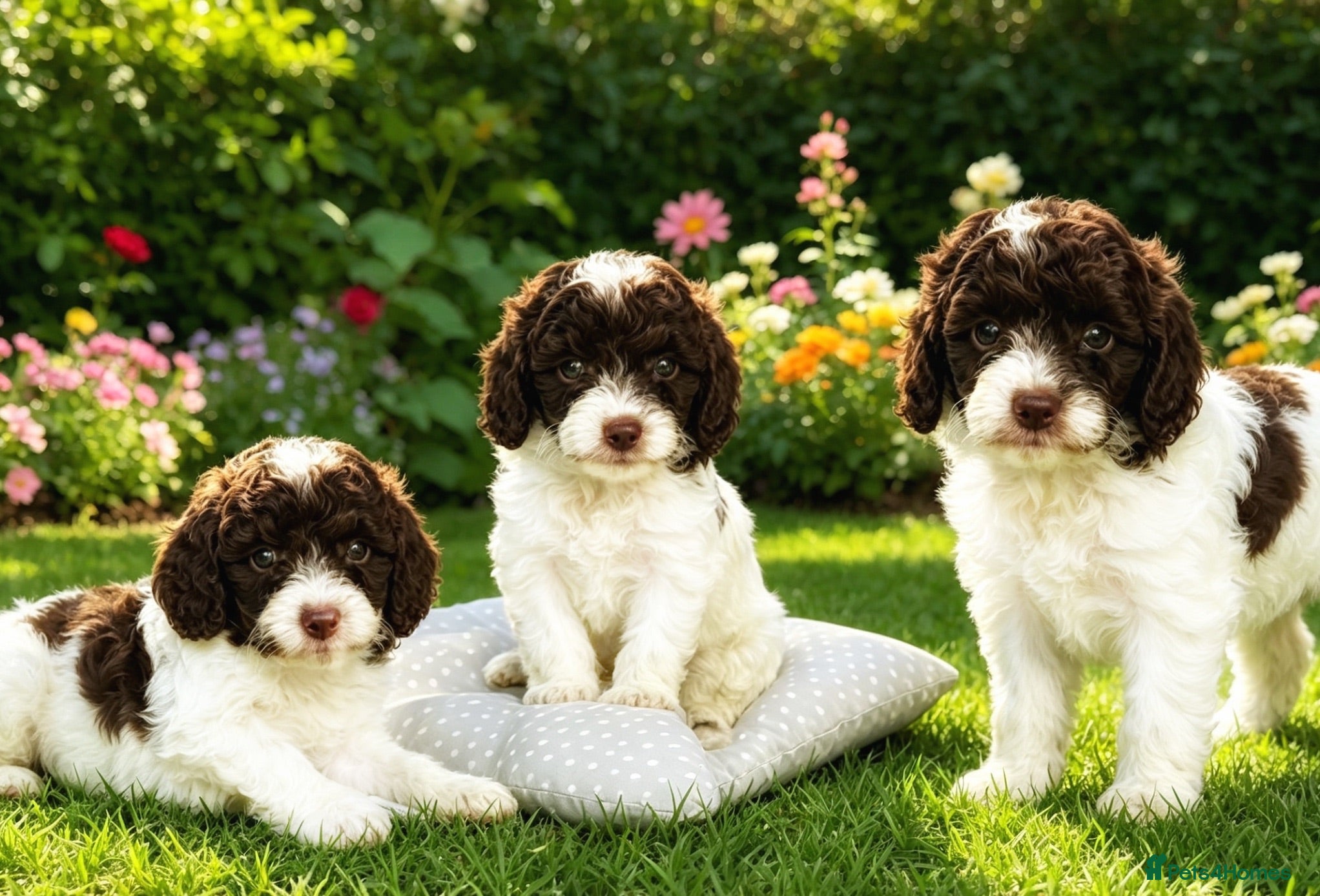 Cockapoo dogs Stunning Liver Roan Female Cockapoos Pups - Advert 1
