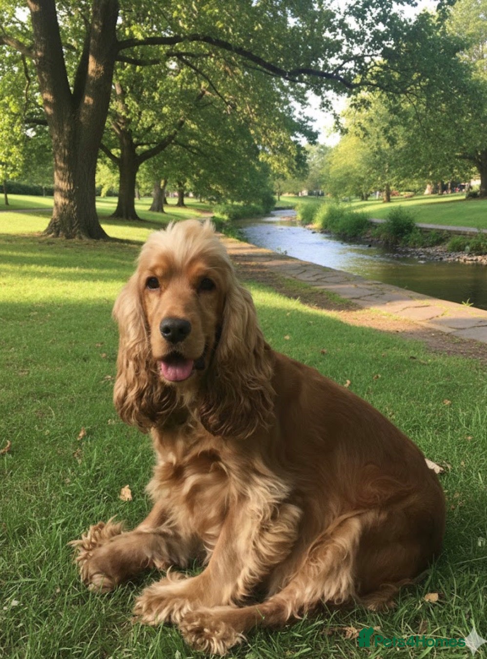 Cocker Spaniel dogs Golden female show type cocker spaniel - Advert 1