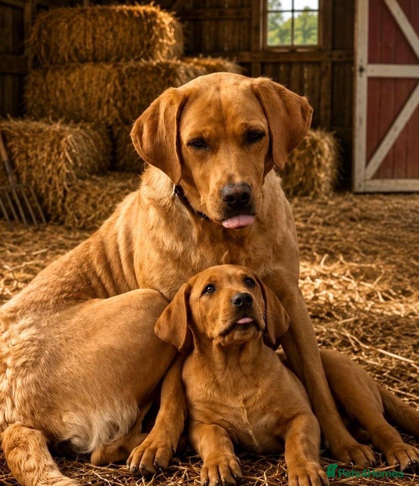 Labrador Retriever dogs KC FOX RED LABRADOR 17/05/26 1GIRl REDUCED  - Advert 3