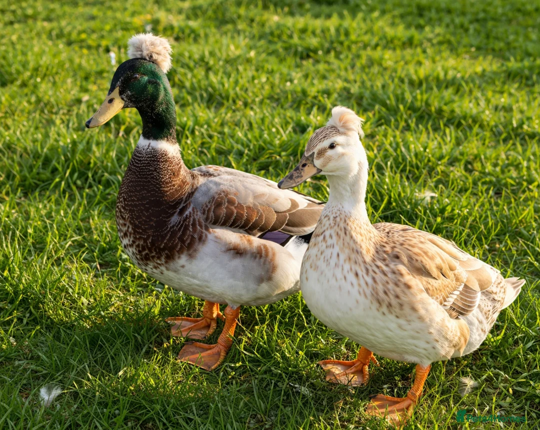 Ducks poultry for sale: Crested Miniature Appleyard Ducklings in Market Rasen - Advert 3