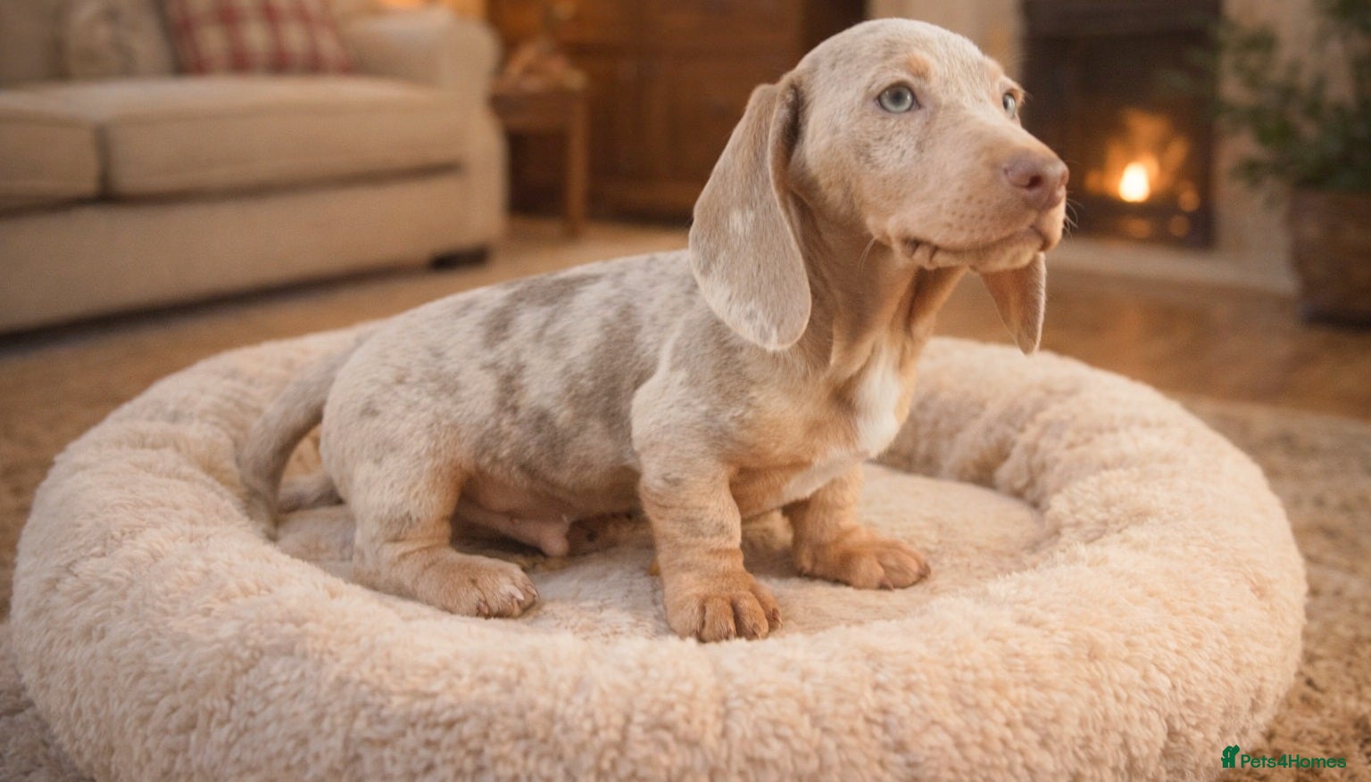 Miniature Dachshund dogs STUNNING ISABELLA DAPPLE BOY 🔥 - Advert 7