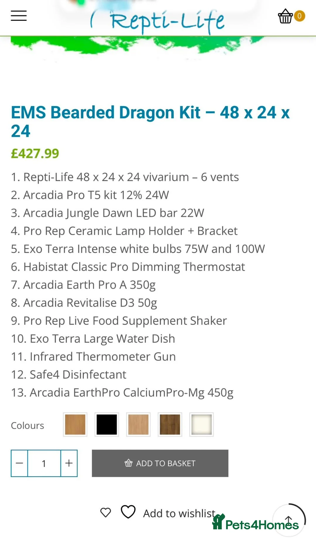 Bearded Dragon reptiles for sale: Bearded dragon with full set up - Advert 10