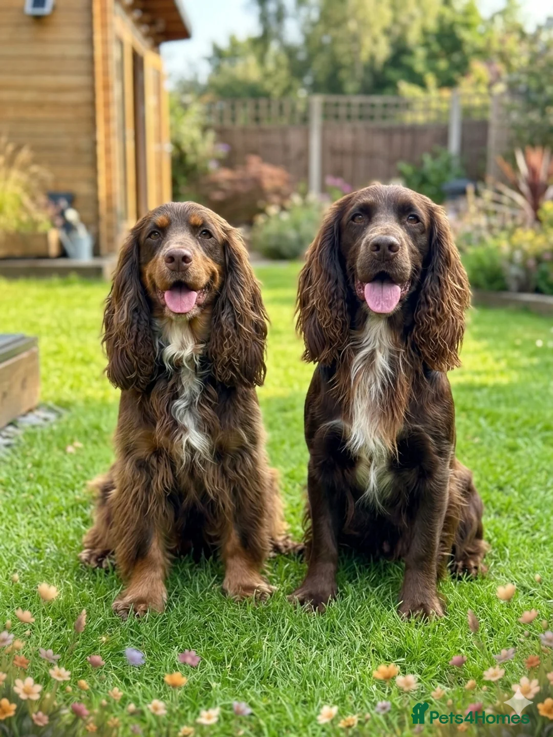 Cocker Spaniel dogs for sale: Liver (Chocolate) Working Cocker Spaniel Puppies  in Stourbridge - Advert 2