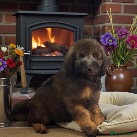 Bernedoodle dogs 2 left tri colour bernedoodle puppies girls only - Advert 1