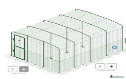 Chickens poultry for sale: Omlet chicken run and Eglu Coop - Image 5