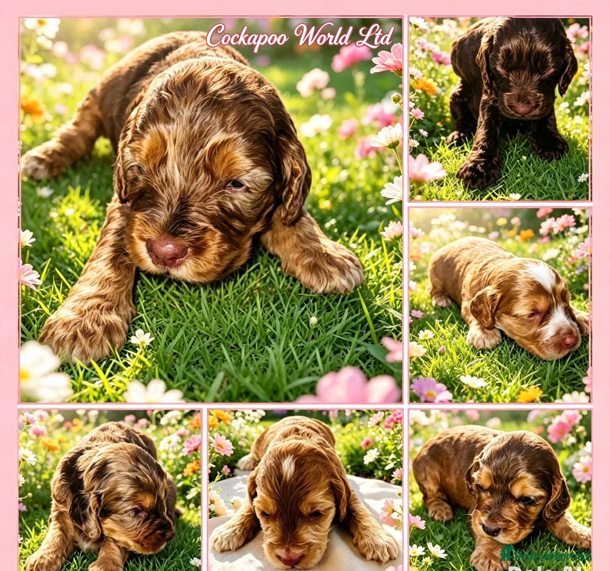 Cockapoo dogs DNA CLEAR,stunning cockapoos, ready 18th September - Advert 15