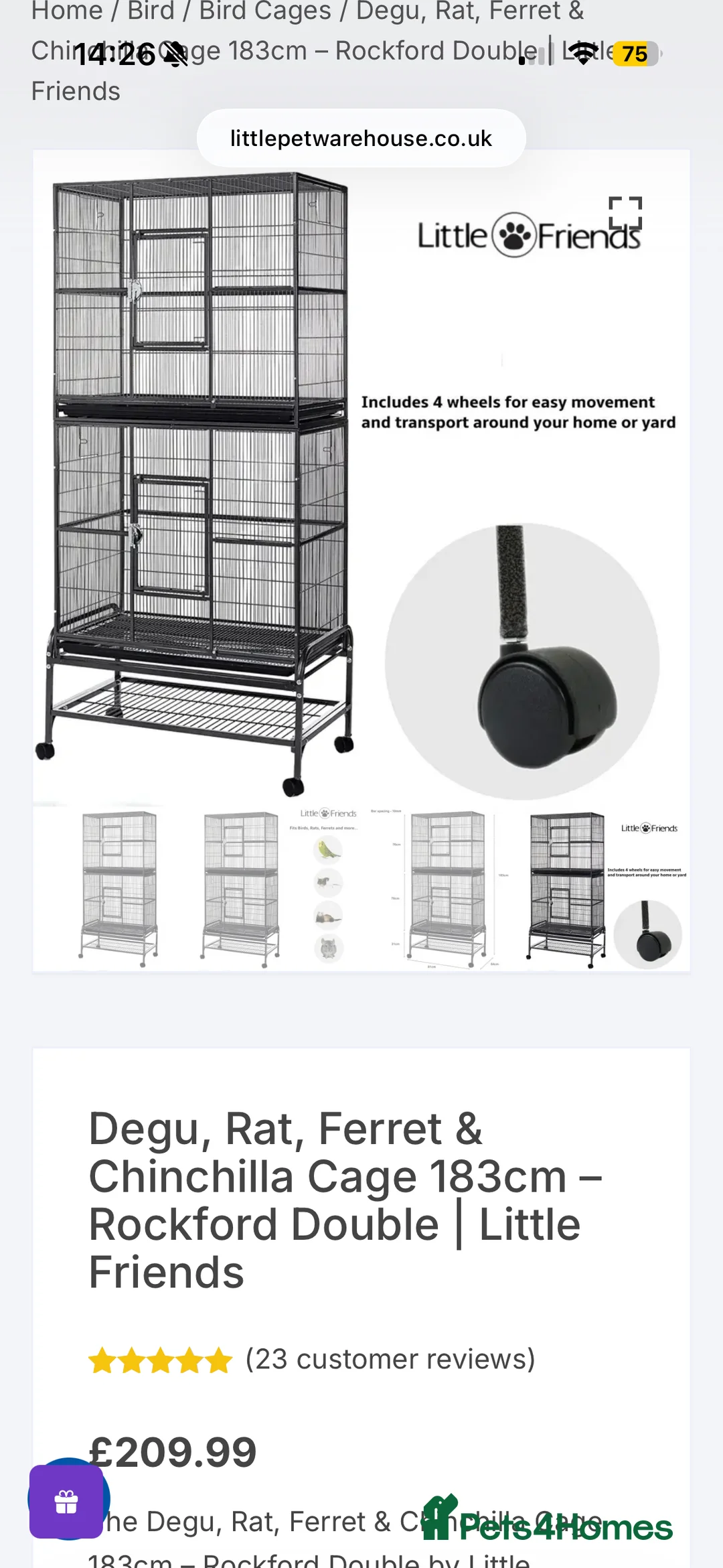 Mixed Breed birds for sale: Double parrot cage  - Advert 6