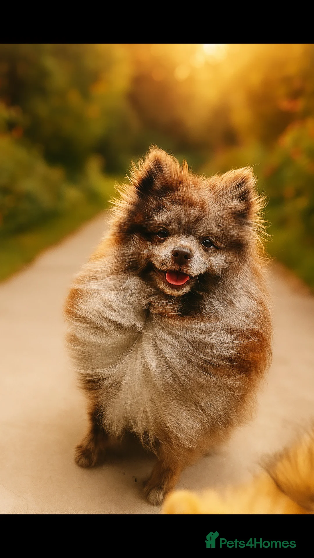 Pomeranian dogs for stud: top quality 5kg/3kgstud!chocolatemerle&fullblack🔥 - Advert 4