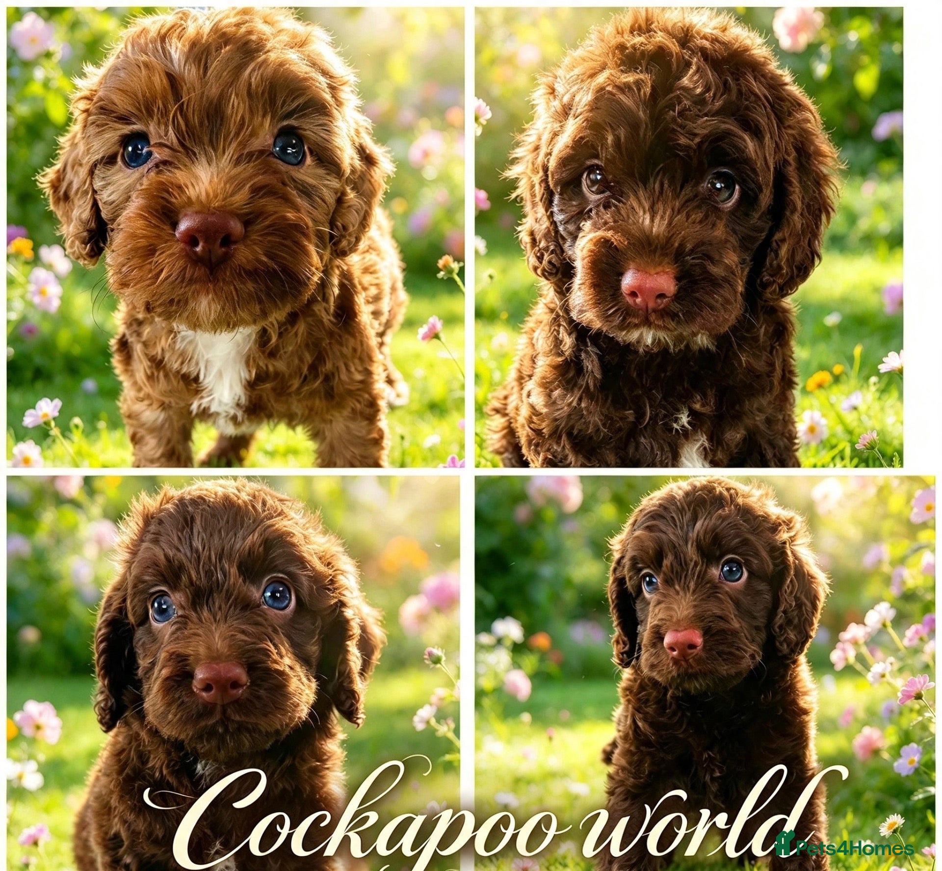 Cockapoo dogs for sale: DNA CLEAR, Stunning Cockapoos, Ready November  - Advert 1