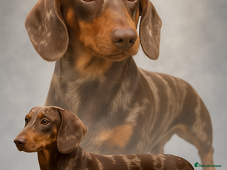 Miniature Dachshund dogs Mini Dachshund Boy for Stud, KC reg, Choc Dapple in Salford - Advert 18