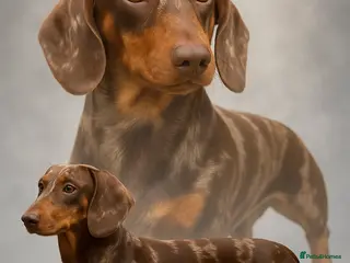 Miniature Dachshund dogs Mini Dachshund Boy for Stud, KC reg, Choc Dapple in Salford - Advert 6