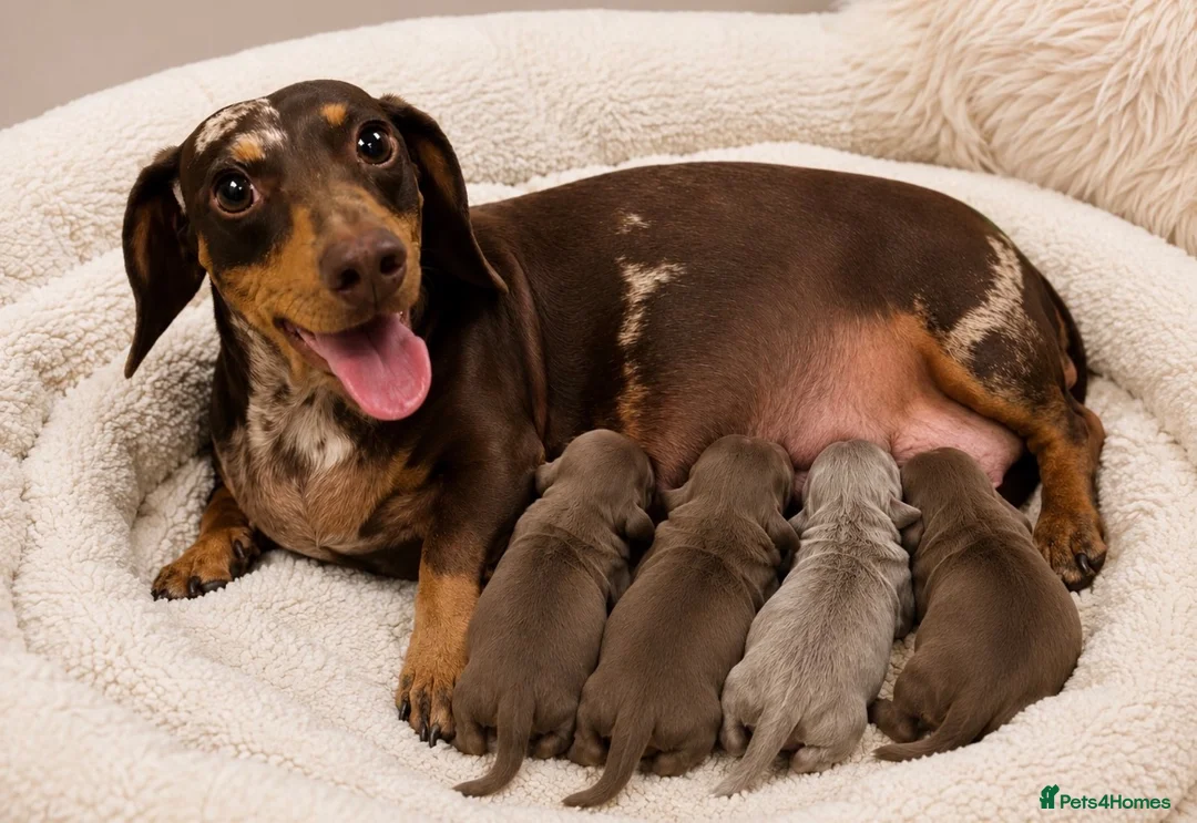Miniature Dachshund dogs for sale: 👑🐾Quality KC Miniature Dachshunds🐾👑 in Staines - Advert 1