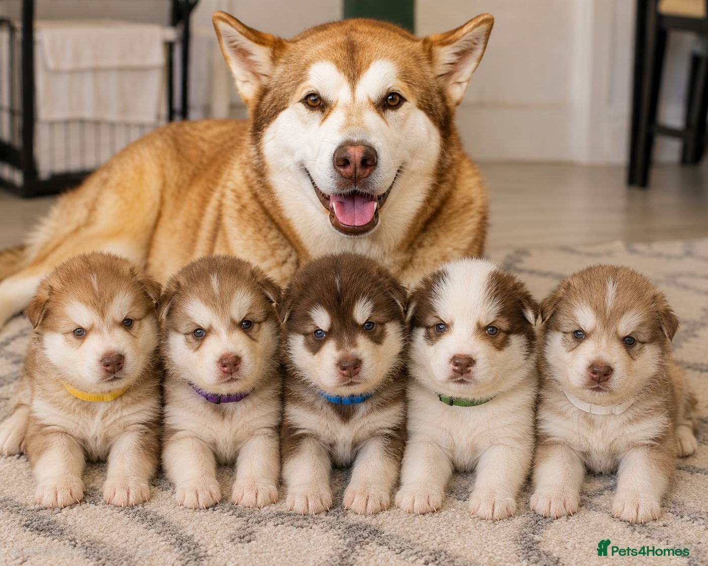 Alaskan Malamute dogs 7 Beautiful Alaskan Malamute Cross Puppies - Advert 6