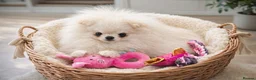 Pomeranian dogs for stud: Tiny White/cream Teddy Pomeranian stud  - Advert 2
