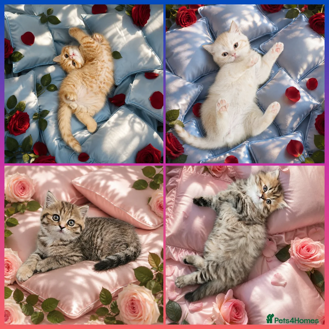 Scottish Fold cats for sale: Adorable Scottish Fold Straight Ear Tabby Kittens  - Advert 1