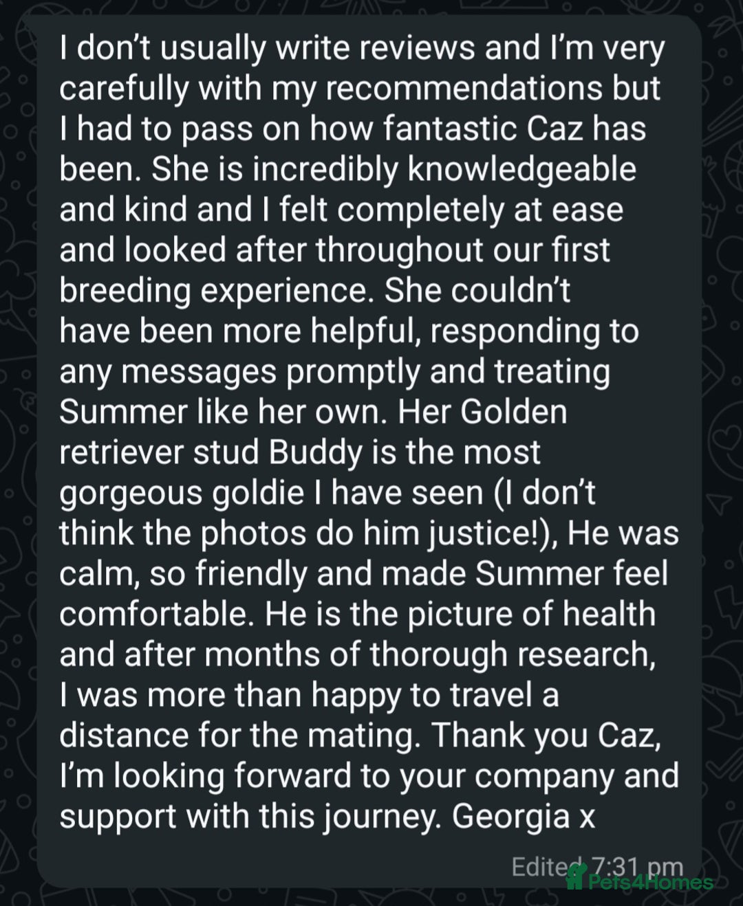 Golden Retriever dogs for stud: Extensively health tested show type kc reg in Bedford - Advert 30