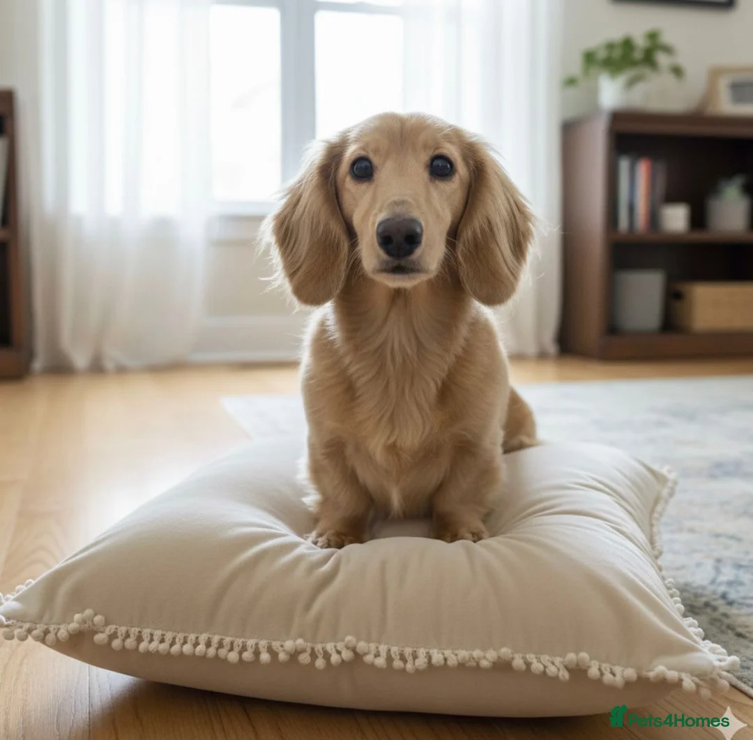 Miniature Dachshund dogs for stud: CREAM STUD WITH DOUBLE INTENSITY  - Advert 1