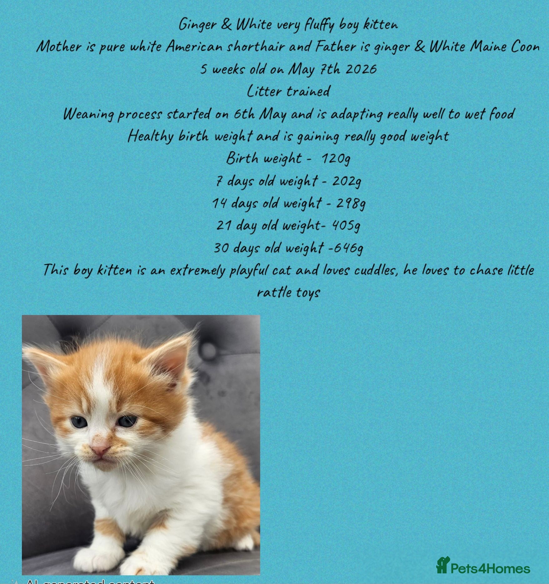 Mixed Breed cats  AMERICAN SHORT HAIR  - Advert 16