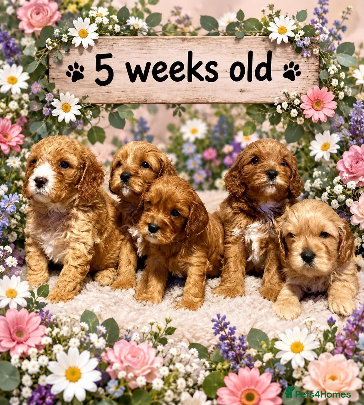 Cavapoo dogs Stunning Red toy F2B cavapoo - Advert 2