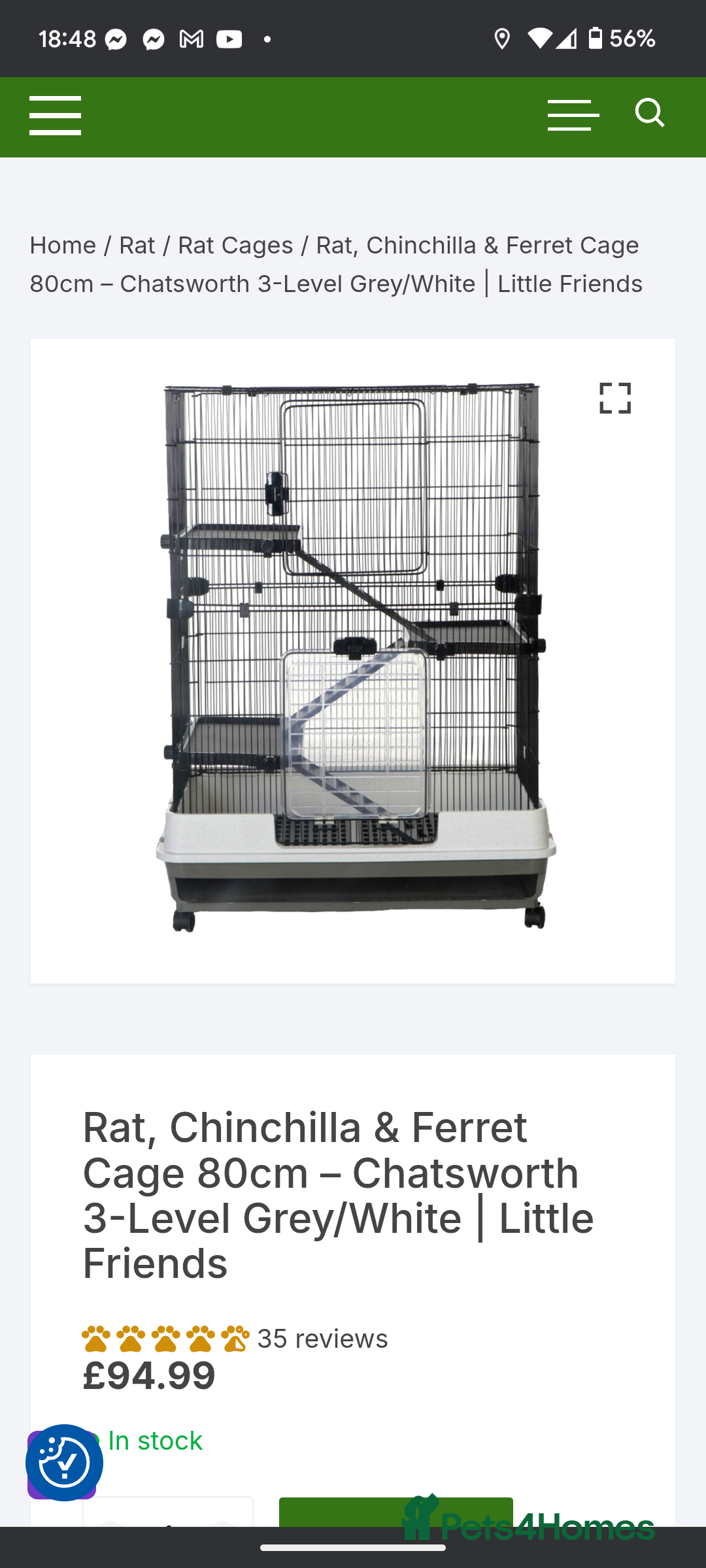 Rat rodents for sale: 4 Female Rats & Set-Up - Image 10