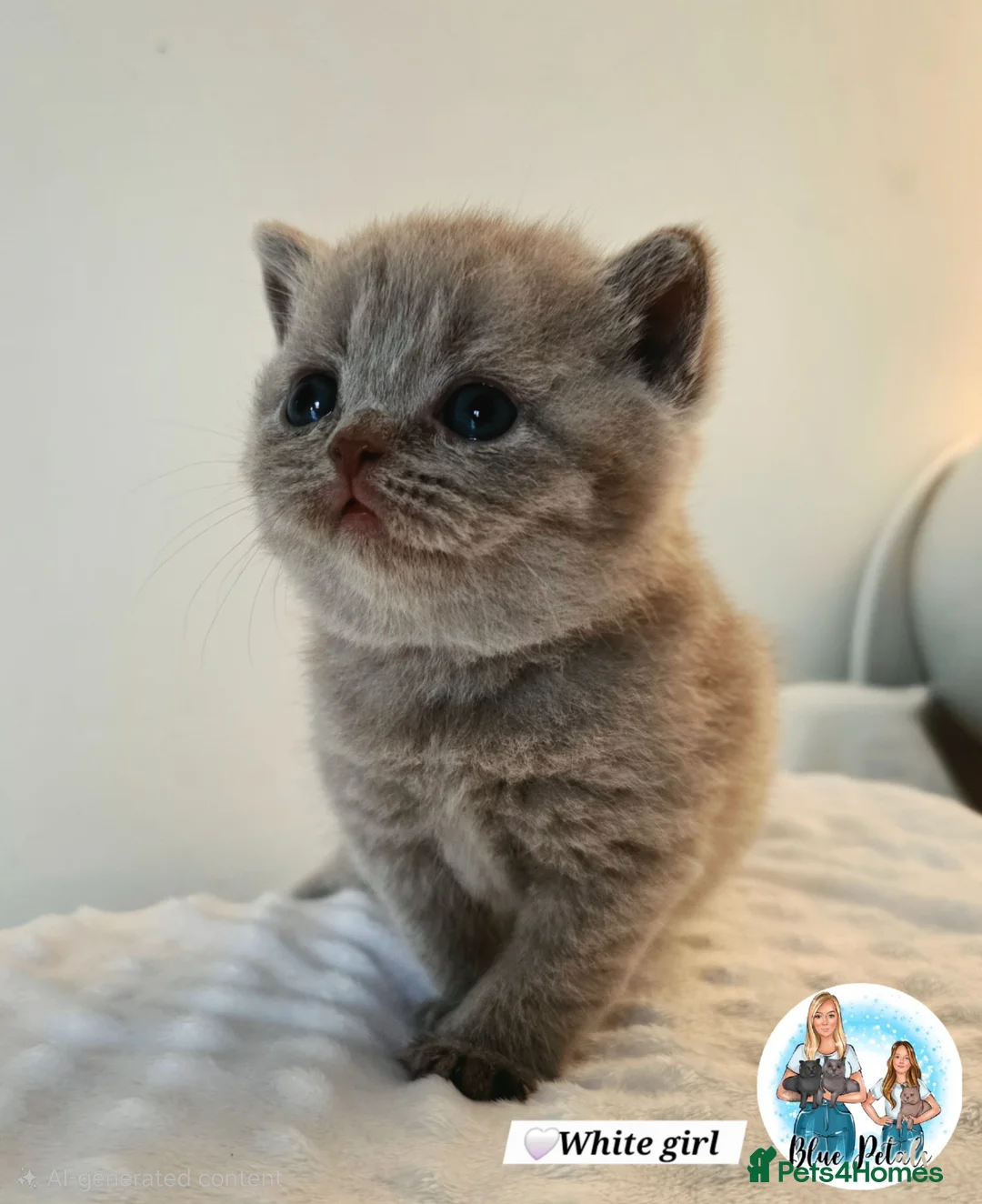 British Shorthair cats for sale: 3 Beautiful Lilac British short hairs / Ready Sept - Advert 39