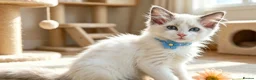 Ragdoll cats for sale: RAGDOLLS GIRL SEAL POINT BICOLOUR BLUE EYES  - Advert 2
