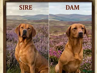 Labrador Retriever dogs for sale: KC Reg Fox Red Labrador Puppies Health Tested - Advert 1