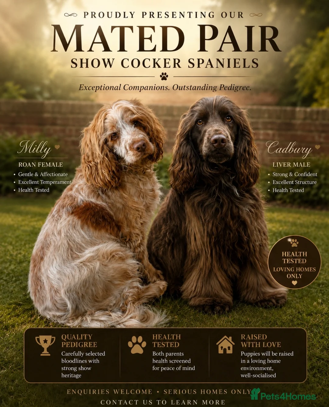 Cocker Spaniel dogs for sale: WAITING LIST OPEN🐶 stunning show cocker spaniels - Advert 1