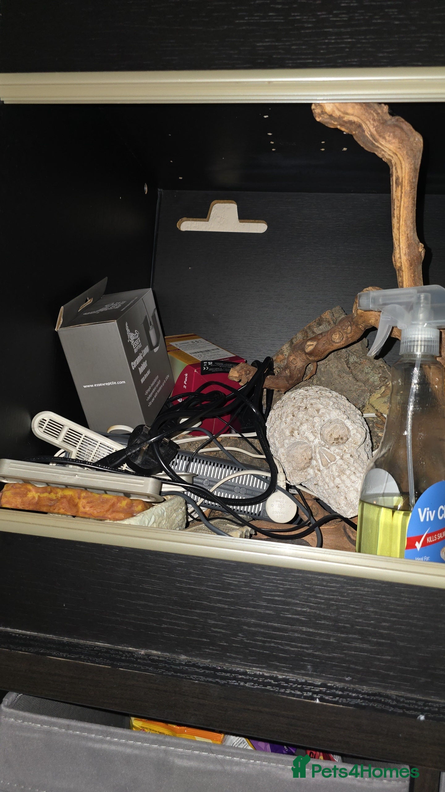 Mixed Breed reptiles 4 foot vivarium and accessories for sale - Advert 4