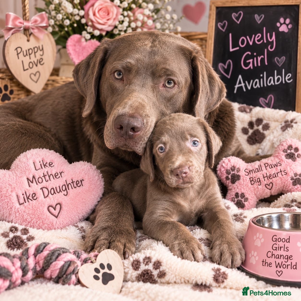 Labrador Retriever dogs KC silver Labrador  - Advert 1
