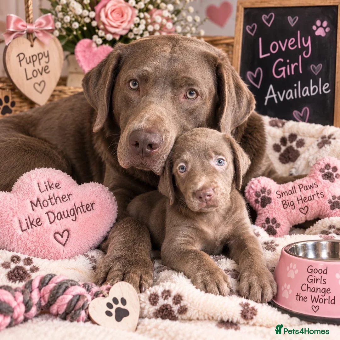 Labrador Retriever dogs for sale: KC silver Labrador  in Peterborough - Advert 1