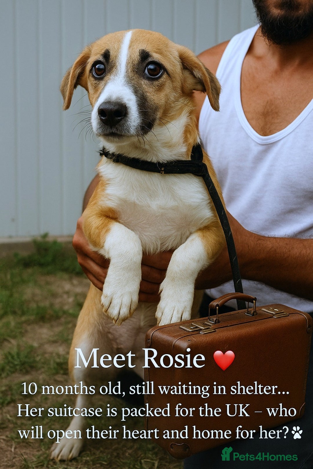 Mixed Breed dogs for adoption: 🐾 Rosie – a girl with a heart full of love 🐾 - Image 1