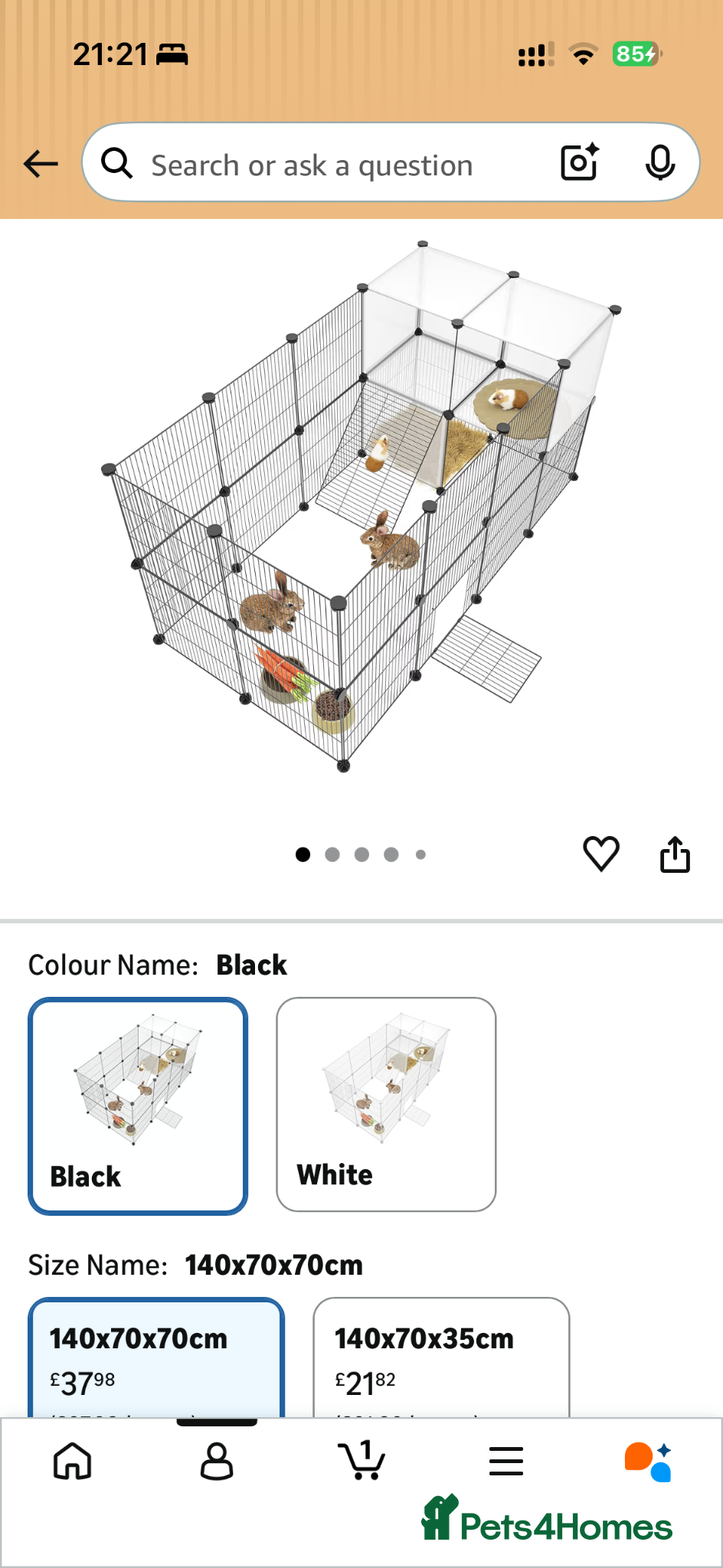 Netherland Dwarf rabbits for sale: Rabbit hutch / run for sale  - Advert 6
