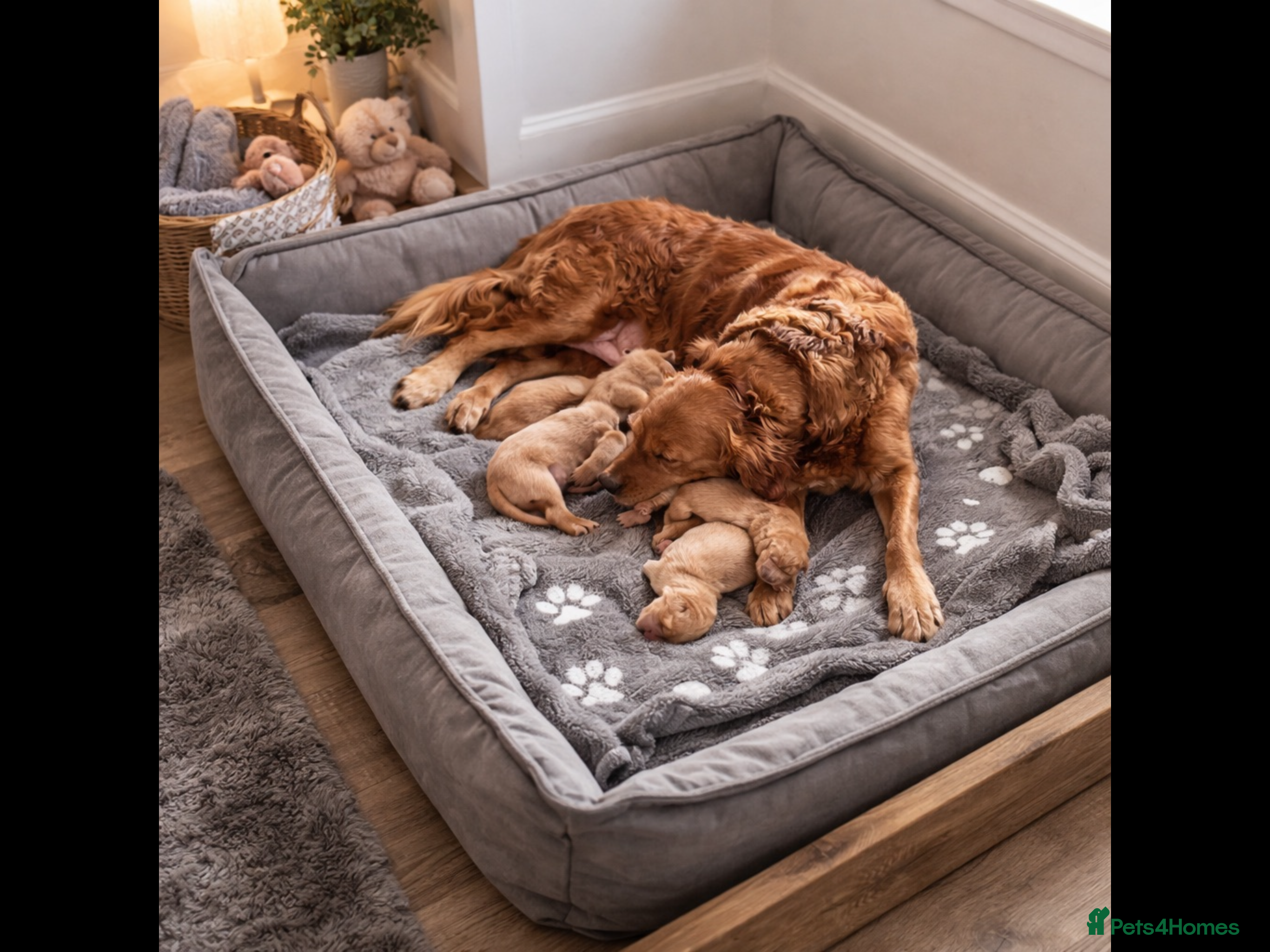 Golden Retriever dogs Fox red golden retriever puppies  - Advert 2